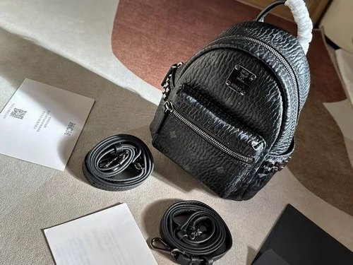 MCM Original Backpack Authentic Visetos Coated Canvas