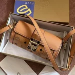 MCM Original Round Bag Authentic Visetos Luxury