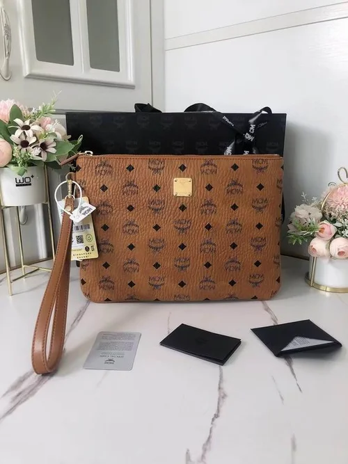 11 MCM Women's Handbags Luxury Visetos Coated Canvas