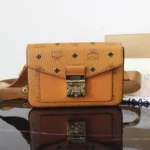 MCM Original Crossbody Bag Authentic Visetos Canvas