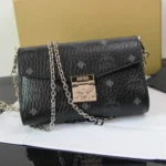 MCM Original Crossbody Bag Authentic Visetos Canvas