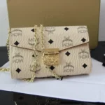 MCM Original Crossbody Bag Authentic Visetos Canvas