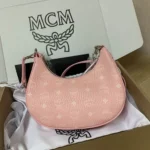 11 MCM Moon Crescent Bag Women Luxury Visetos Designer