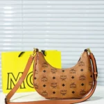 11 MCM Moon Crescent Bag Women Luxury Visetos Designer