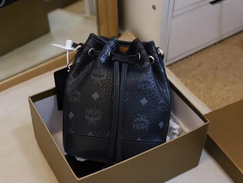 11 MCM Bucket Bags Small Women Luxury Visetos Canvas