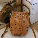 11 MCM Bucket Bags Small Women Luxury Visetos Canvas