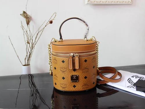 11 MCM Bucket Bags Small Women Luxury Visetos Canvas