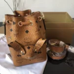 11 MCM Bucket Bags Small Women Luxury Visetos Canvas