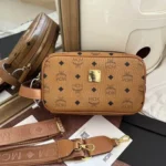 11 MCM Camera Bags Small Women Luxury Visetos Designer
