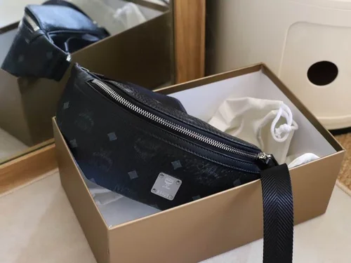 11 MCM Waist Bags Belt Bag Women Luxury Visetos Canvas