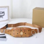 11 MCM Waist Bags Belt Bag Women Luxury Visetos Canvas