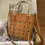 MCM Original Large Shopping Bag Authentic Visetos Canvas