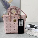 MCM Original Large Shopping Bag Authentic Visetos Canvas