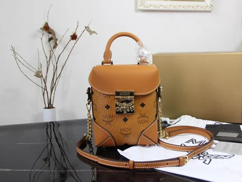 MCM Original French Fries Bag Authentic Visetos Luxury