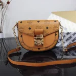 MCM Original Saddle Bag Authentic Visetos Canvas