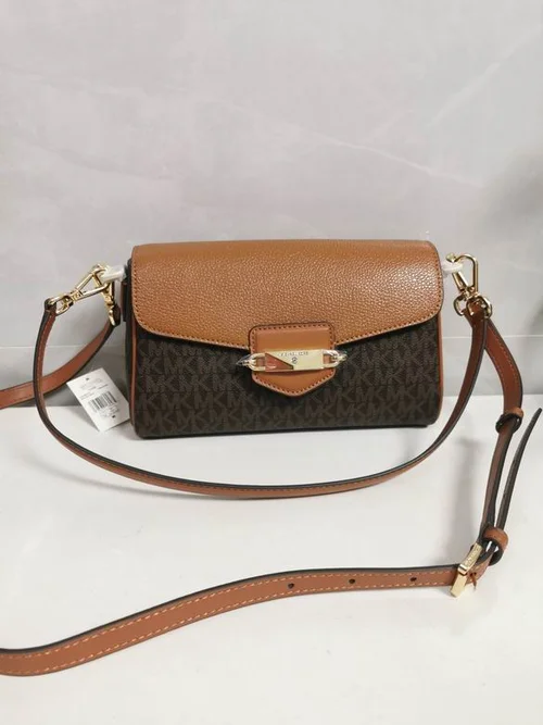 11 Michael Kors New Baguette Shoulder Bag Women Luxury Leather