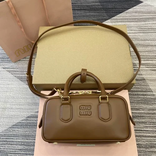 Miu Miu Original Bowling Bag Authentic Matelasse Luxury