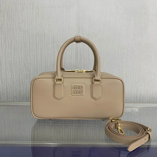 Miu Miu Original Bowling Bag Authentic Matelasse Luxury