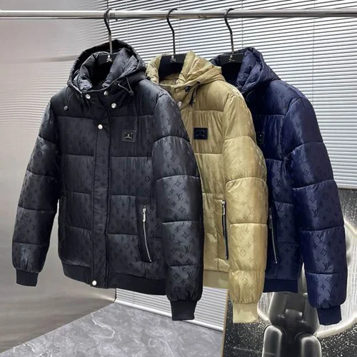 LV Down Jacket Louis Vuitton Luxury Men's Sizes M-3XL