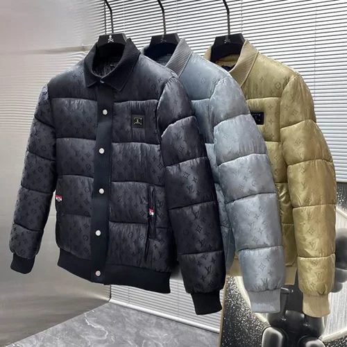 LV Down Jacket Louis Vuitton Luxury Men's Sizes M-3XL