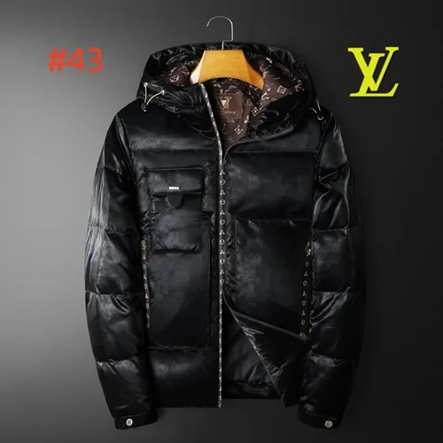 LV Down Jacket Louis Vuitton Luxury Men's Sizes M-4XL