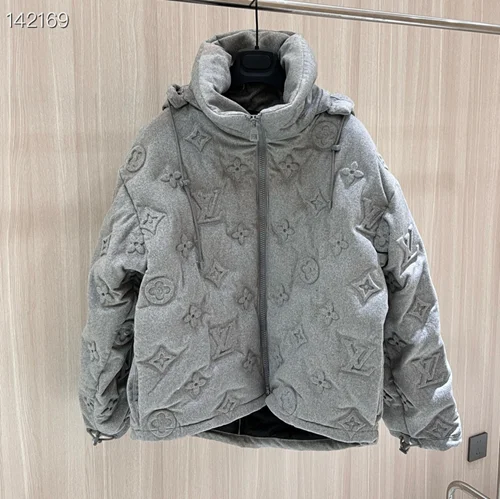 LV Down Jacket Louis Vuitton Luxury Men's Sizes S-XL