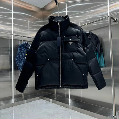 Prada Down Jacket Luxury Men's Puffer Sizes M-2XL