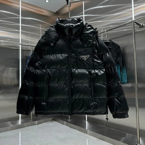 Prada Down Jacket Luxury Men's Puffer Sizes M-2XL