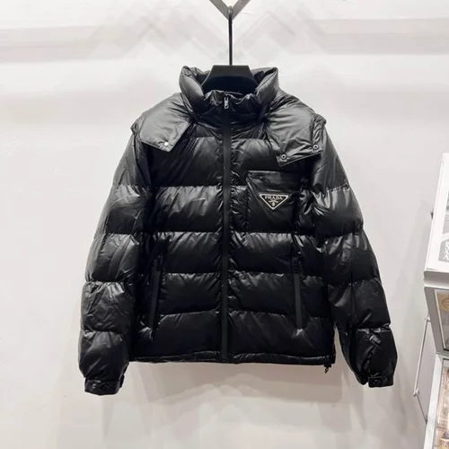 Prada Down Jacket Luxury Men's Puffer Sizes M-2XL