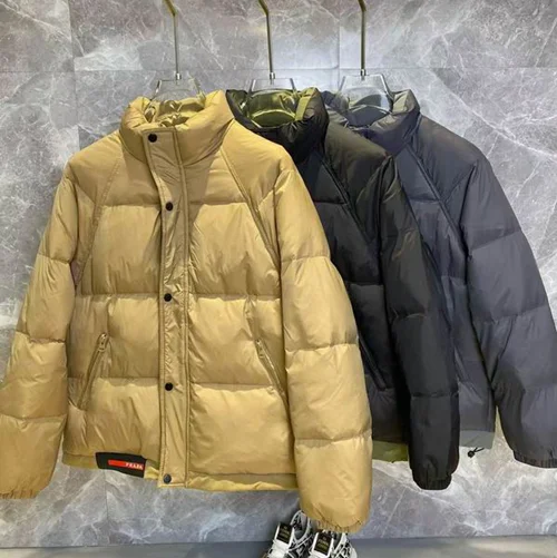 Prada Down Jacket Luxury Men's Puffer Sizes M-3XL