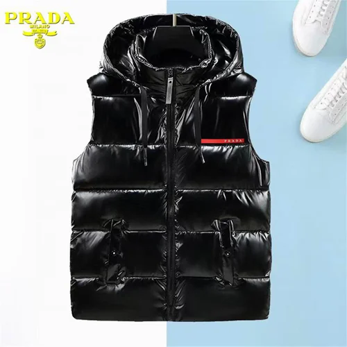 Prada Down Jacket Luxury Men's Puffer Sizes M-3XL