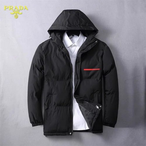 Prada Down Jacket Luxury Men's Puffer Sizes M-3XL