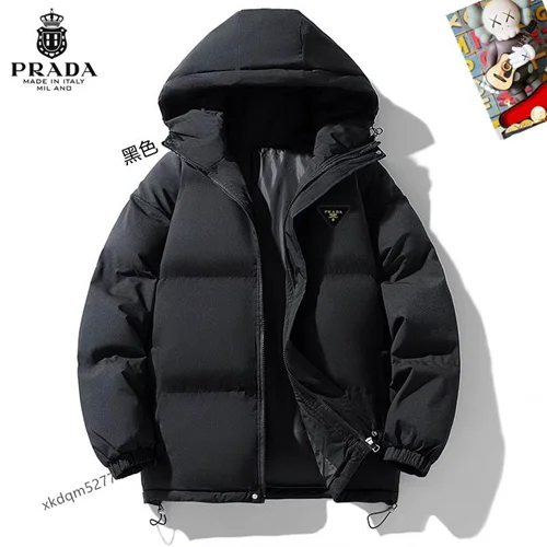 Prada Down Jacket Luxury Men's Puffer Sizes M-3XL