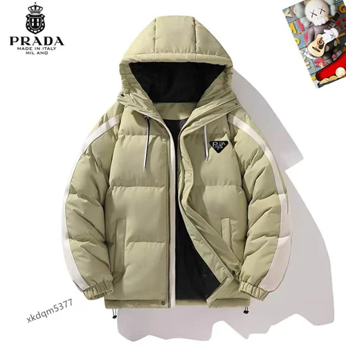 Prada Down Jacket Luxury Men's Puffer Sizes M-3XL