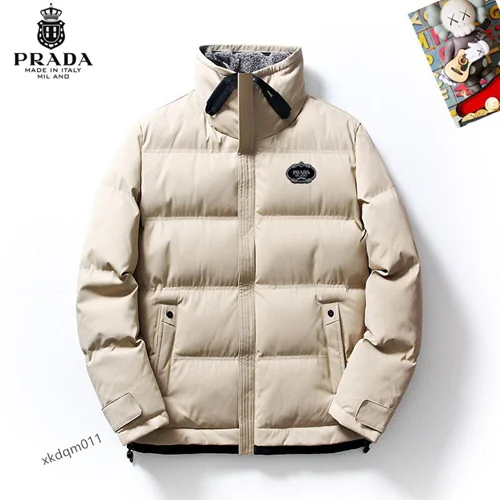 Prada Down Jacket Luxury Men's Puffer Sizes M-3XL