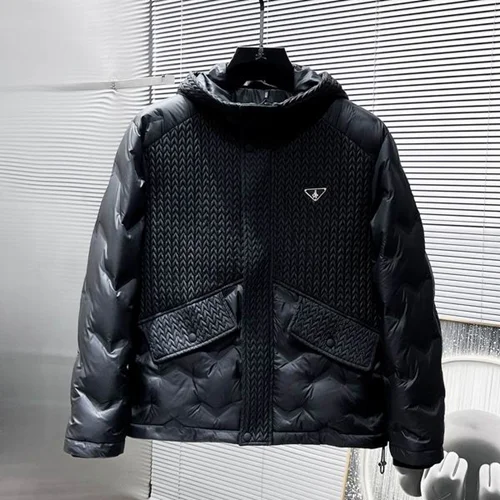 Prada Down Jacket Luxury Men's Puffer Sizes M-3XL