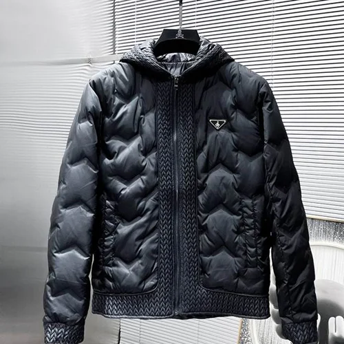 Prada Down Jacket Luxury Men's Puffer Sizes M-3XL