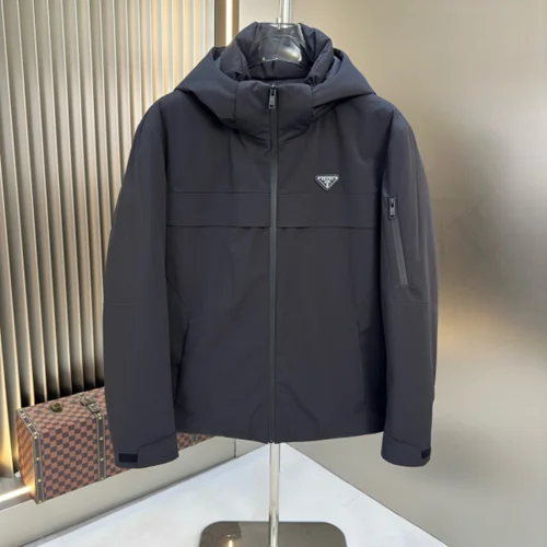 Prada Down Jacket Luxury Men's Puffer Sizes M-3XL