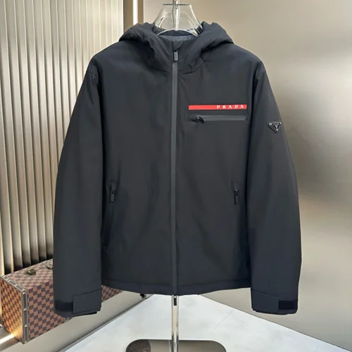 Prada Down Jacket Luxury Men's Puffer Sizes M-3XL