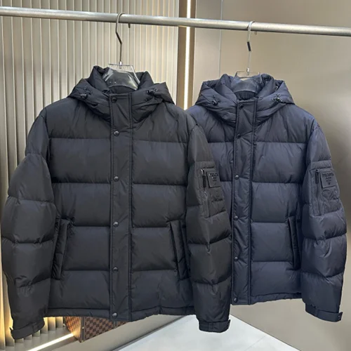 Prada Down Jacket Luxury Men's Puffer Sizes M-3XL
