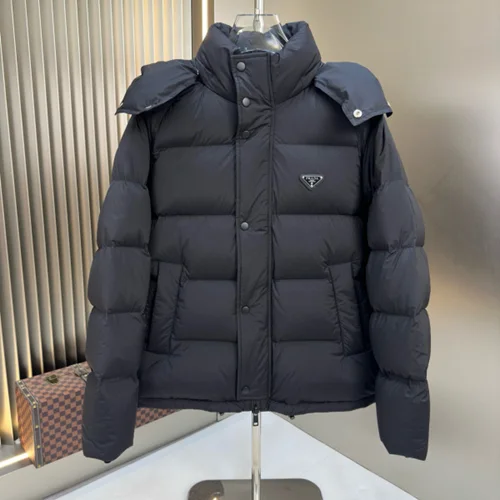 Prada Down Jacket Luxury Men's Puffer Sizes M-3XL