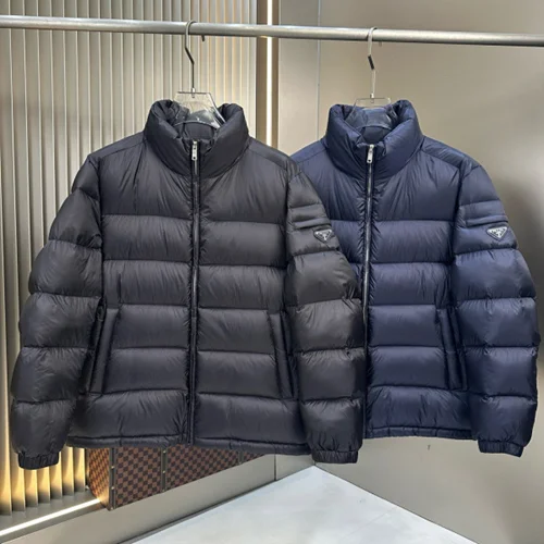 Prada Down Jacket Luxury Men's Puffer Sizes M-3XL