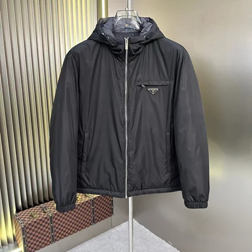 Prada Down Jacket Luxury Men's Puffer Sizes M-3XL