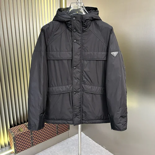 Prada Down Jacket Luxury Men's Puffer Sizes M-3XL