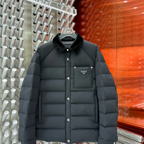 Prada Down Jacket Luxury Men's Puffer Sizes M-3XL