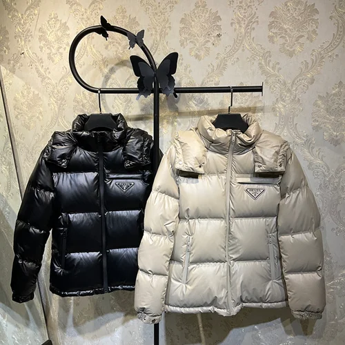 Prada Down Jacket Luxury Men's Puffer Sizes M-3XL