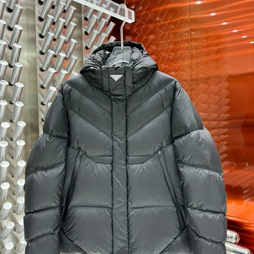 Prada Down Jacket Luxury Men's Puffer Sizes M-3XL