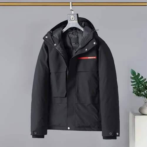 Prada Down Jacket Luxury Men's Puffer Sizes M-3XL