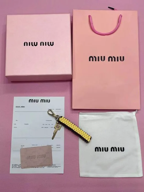 Key Ring Miumiu Keyring