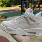 Air Jordan 4 WMNS Canvas Beige DQ4909-100